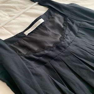 ULLA JOHNSON Cotton/silk shift dress size 6 NWOT